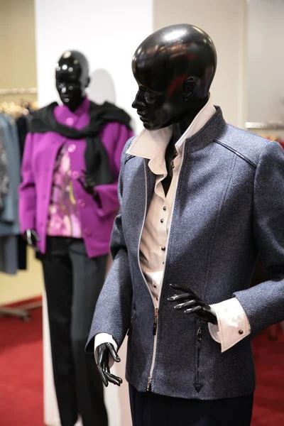 Two black mannequins — Stock Photo, Image