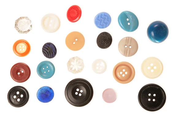 Çeşitli düğmeler — Stok fotoğraf