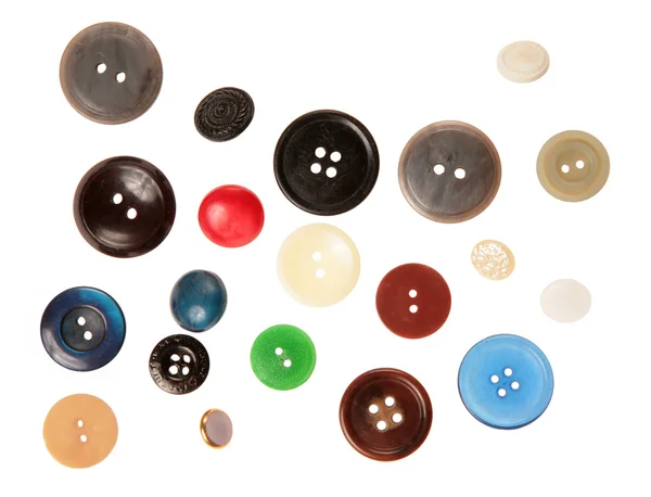 Muitos botões — Fotografia de Stock
