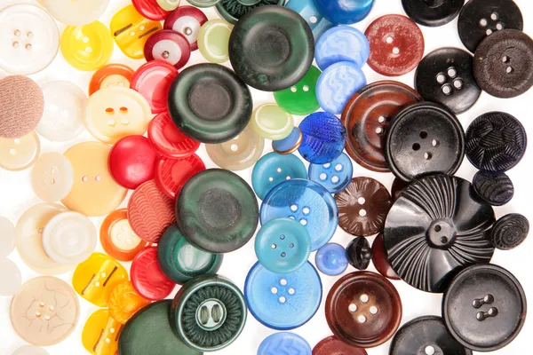 Many colored buttons — Stock Photo, Image