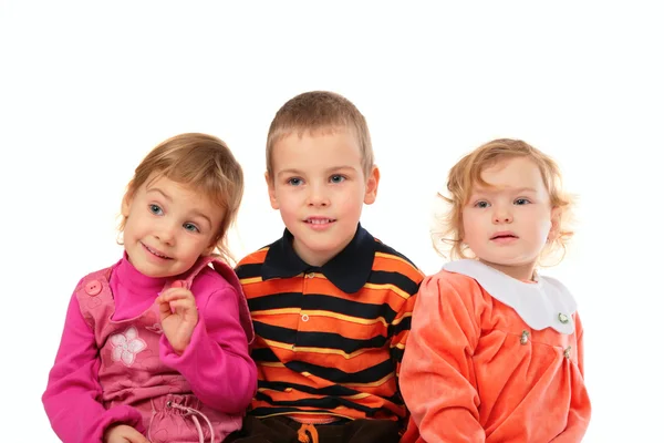 Three children — Stock Photo, Image