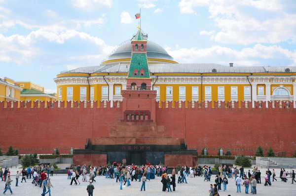 Мавзолей на Красной площади — стоковое фото