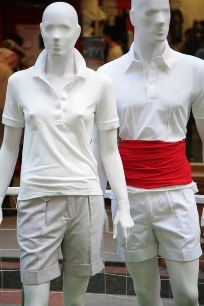 Two men mannequin — Stock Photo, Image