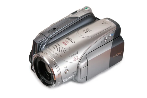 HDV video camera perspective view — Stock Photo, Image