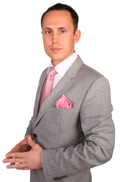 Portret van een jonge zakenman — Stockfoto