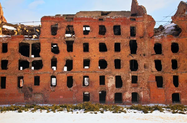 Ruin after war in Volgograd — Stock Photo, Image
