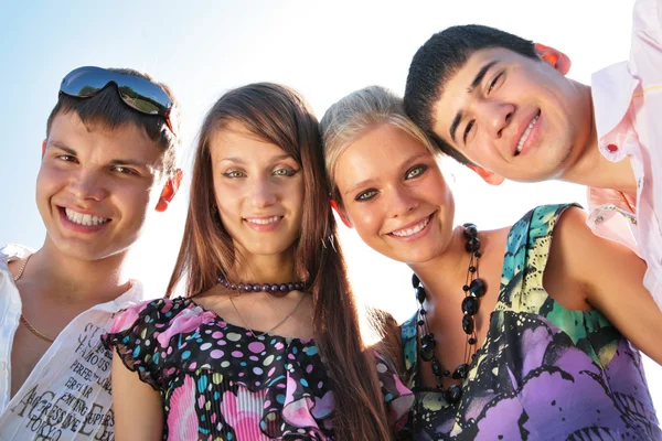 Portrait of group of friends — Stock Photo, Image