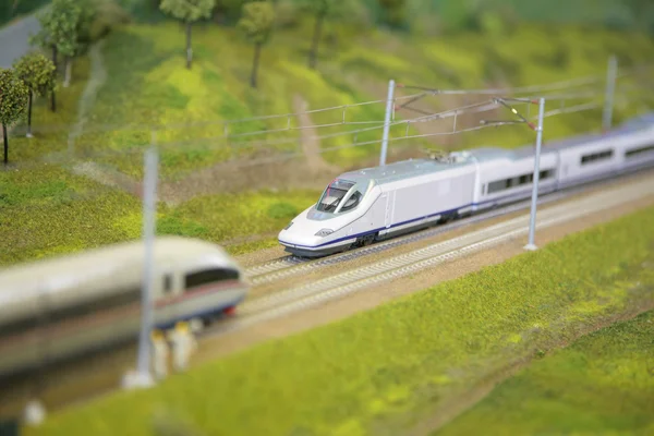 Modello di ferrovia — Foto Stock