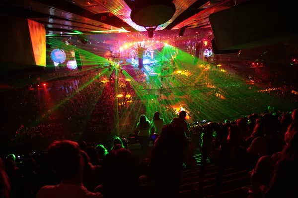 Rayos en la sala de conciertos — Foto de Stock