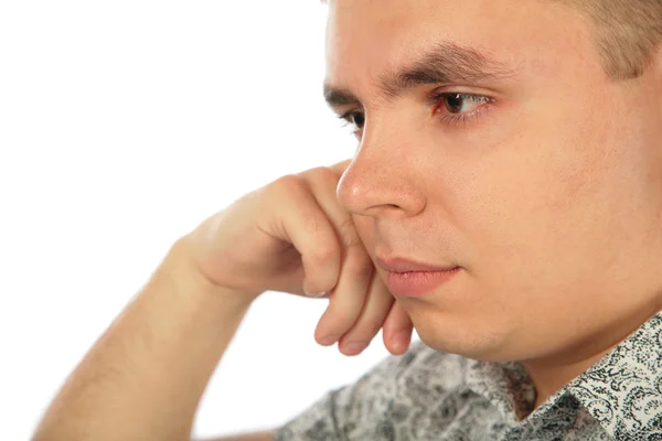 Pensive young man — Stock Photo, Image