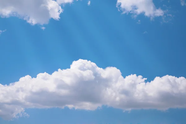 Rays cloud sky — Stock Photo, Image