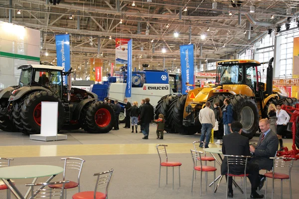 Exhibition of agricultural machines — Stock Photo, Image