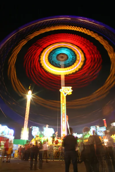 Carousel at night — Stock Photo, Image