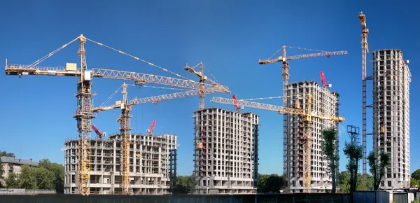 Panorama de construção — Fotografia de Stock
