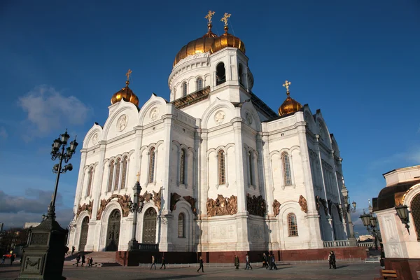 Tempel des Christus des Erlösers in Moskau — Stockfoto