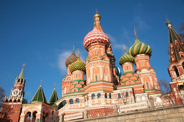 Cathedral of st. basil in moscow — Stock Photo, Image