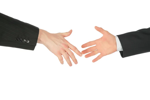 Két üzleti kéz — Stock Fotó