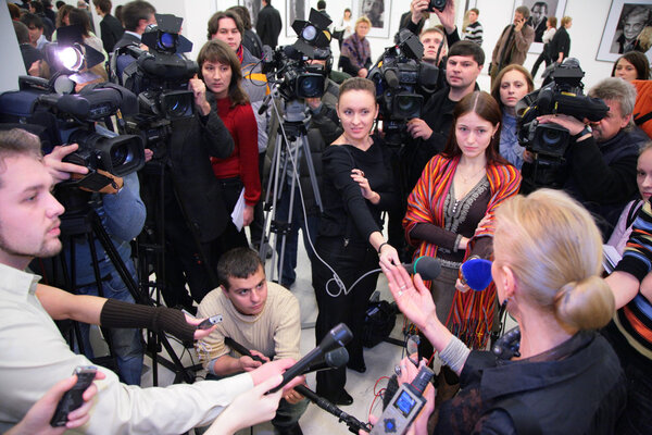 Интервью о выставке
