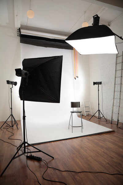 Интерьер фотостудии
