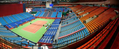 Panorama of stadium clipart