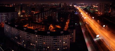 gece şehir panoraması