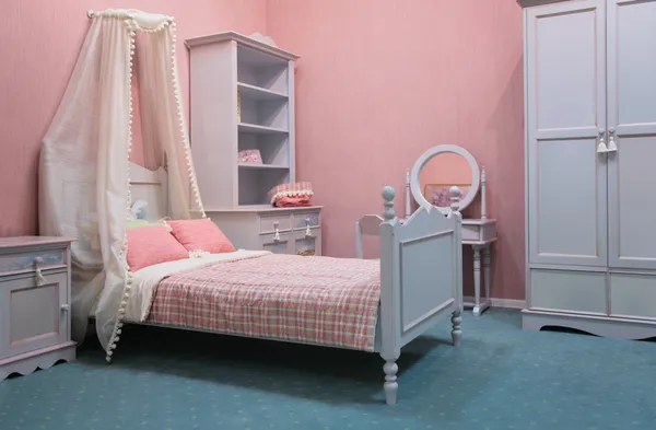 Ouderwetse slaapkamer — Stockfoto