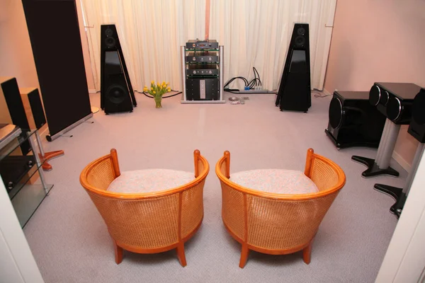 Chambre avec système audio haut de gamme — Photo