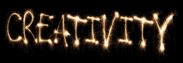 Alphabet sparkler (see other letters in my portfolio) — Stock Photo, Image