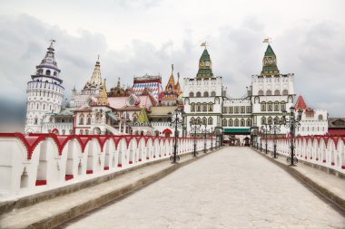 Kremlin in izmailovo Moskou algemene weergave Russische nationale archit