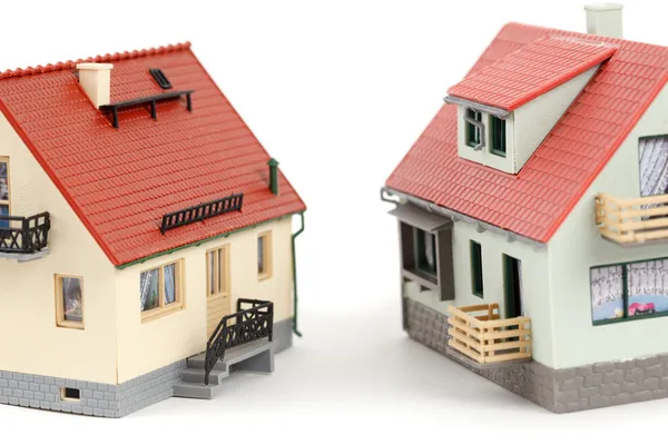 Modelu dom — Zdjęcie stockowe