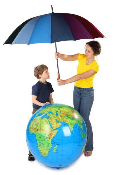 Inflatable globe — Stock Photo, Image