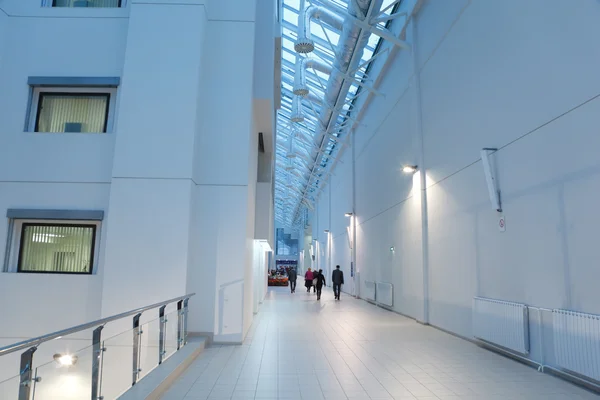 Long bright corridor — Stock Photo, Image