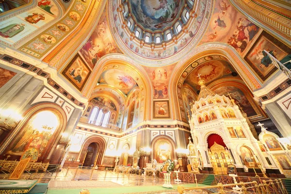 Kathedraal van Christus de Verlosser in moskow — Stockfoto