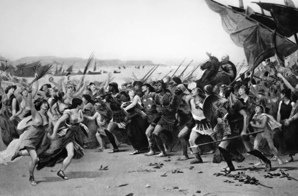 Празднование победы над Саламисом — стоковое фото