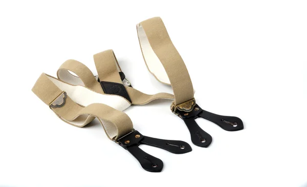 Suspenders on white background — Stock Photo, Image