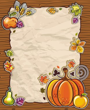 Thanksgiving theme 10 clipart