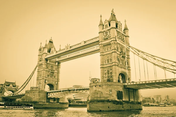 Vintage London Tower Postkarte — Stockfoto