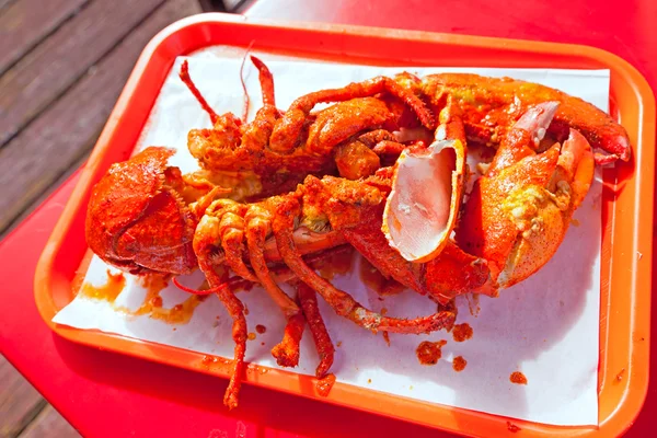 Grand homard grillé au restaurant mexicain — Photo