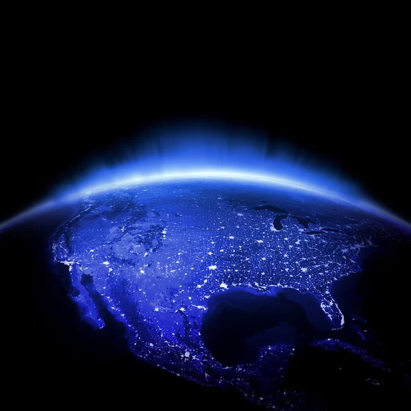 USA city lights — Stock Photo, Image