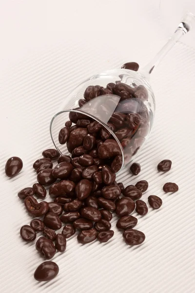 Chocolate raisins — Stock Photo, Image