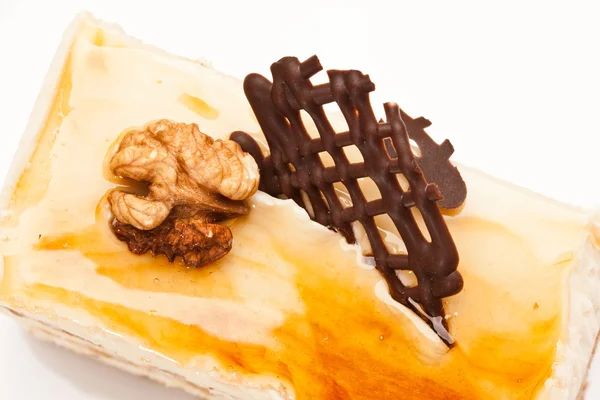 Pastelaria repleta de creme — Fotografia de Stock