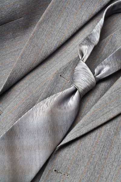 Grå slips — Stockfoto