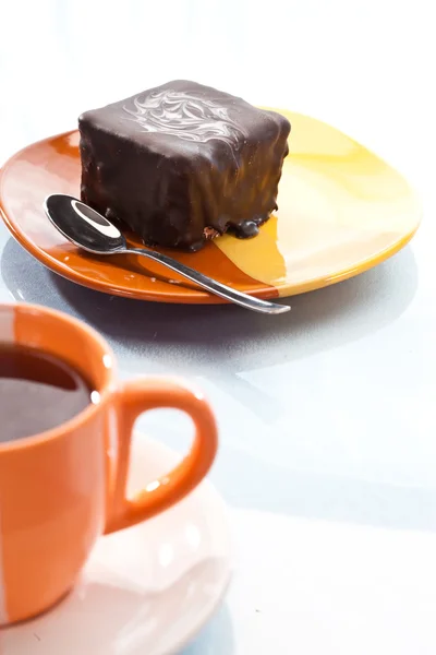 Bolo de chocolate — Fotografia de Stock