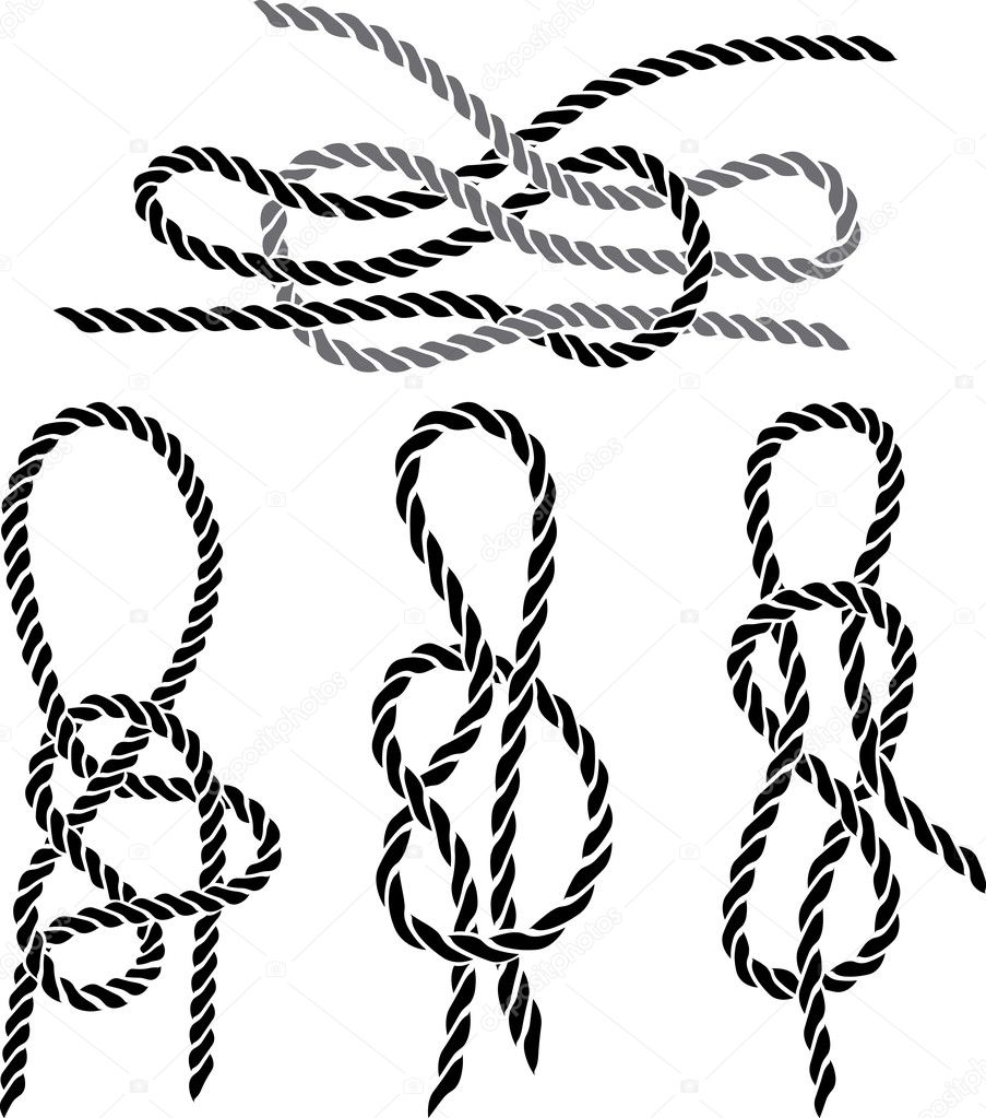 Sea knot set stencil