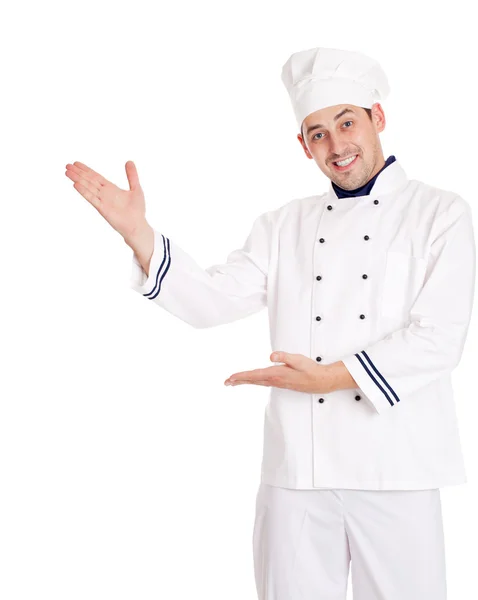 Male chef — Stock Photo, Image