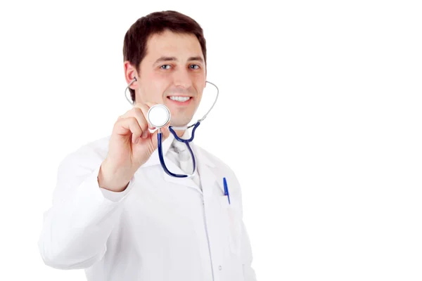 Doctor with stethoscope Stock Picture