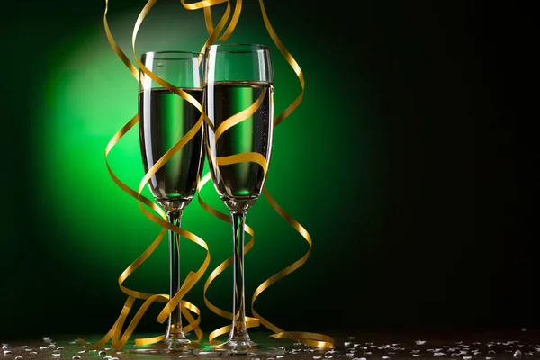 Par glas champagne — Stockfoto