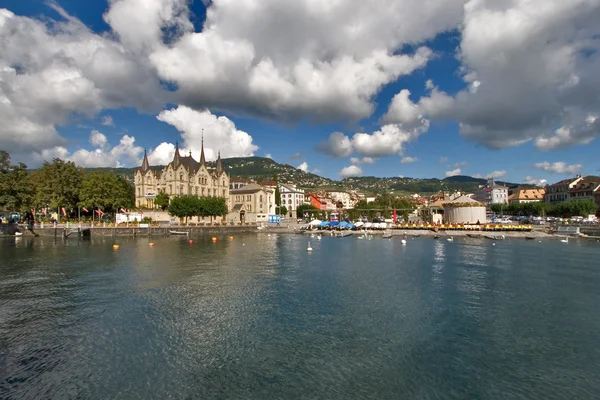 La famosa località di Montreux . — Foto Stock