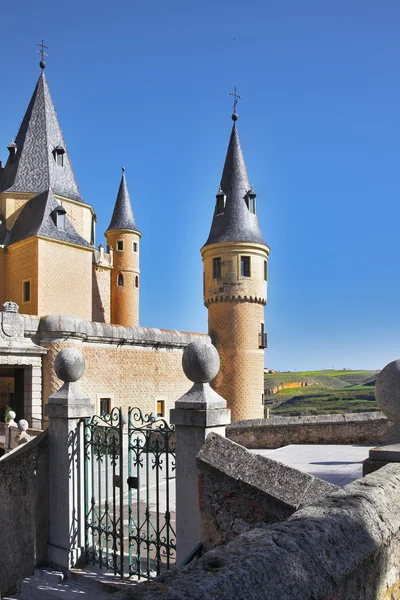 Дворец испанских королей в Сеговии — стоковое фото