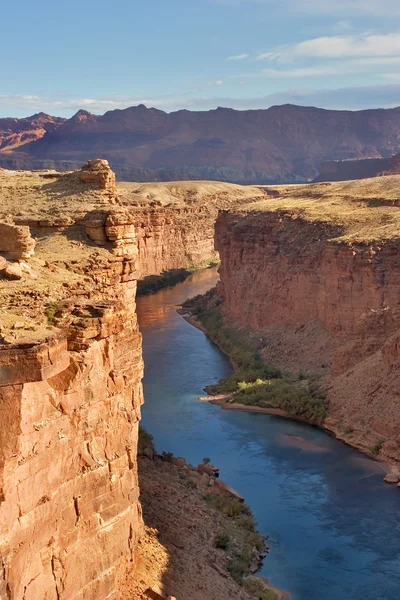 Крутые стены каньона — стоковое фото